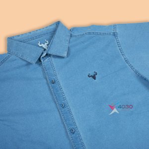 پیراهن جین سایز بزرگ مردانه ( 2254 )