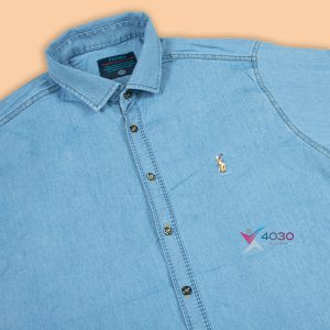 پیراهن جین سایز بزرگ مردانه ( 2267 )