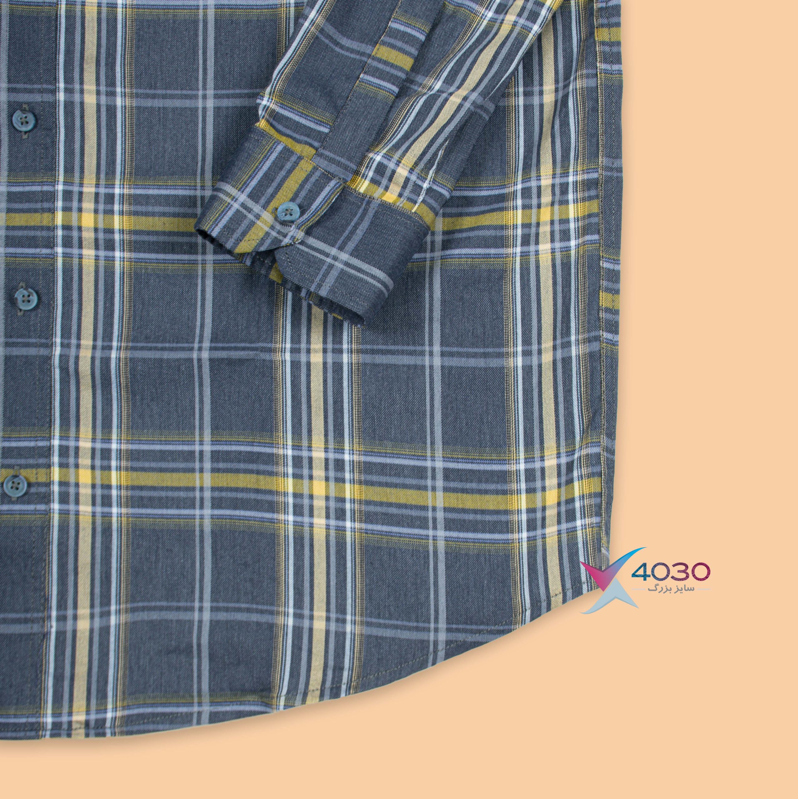 پیراهن سایز بزرگ مردانه ( 2263 ) - Image 3