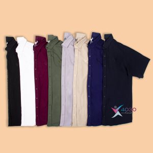 پیراهن آستین کوتاه سایز بزرگ مردانه ( 2301 )