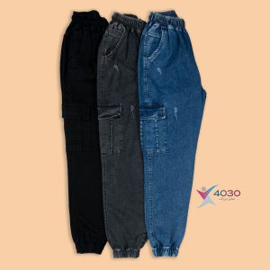 شلوار اسلش جین سایز بزرگ مردانه ( 3350 )