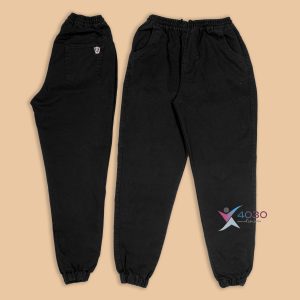 شلوار اسلش جین زغالی سایز بزرگ مردانه ( 3355 )