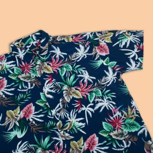 پیراهن هاوایی آستین کوتاه سایز بزرگ مردانه ( 2315 )