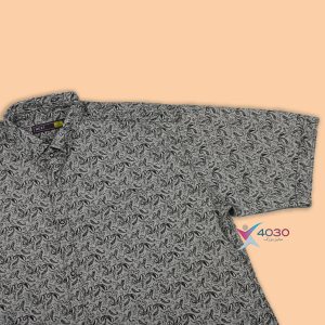 پیراهن هاوایی آستین کوتاه سایز بزرگ مردانه ( 2318 )