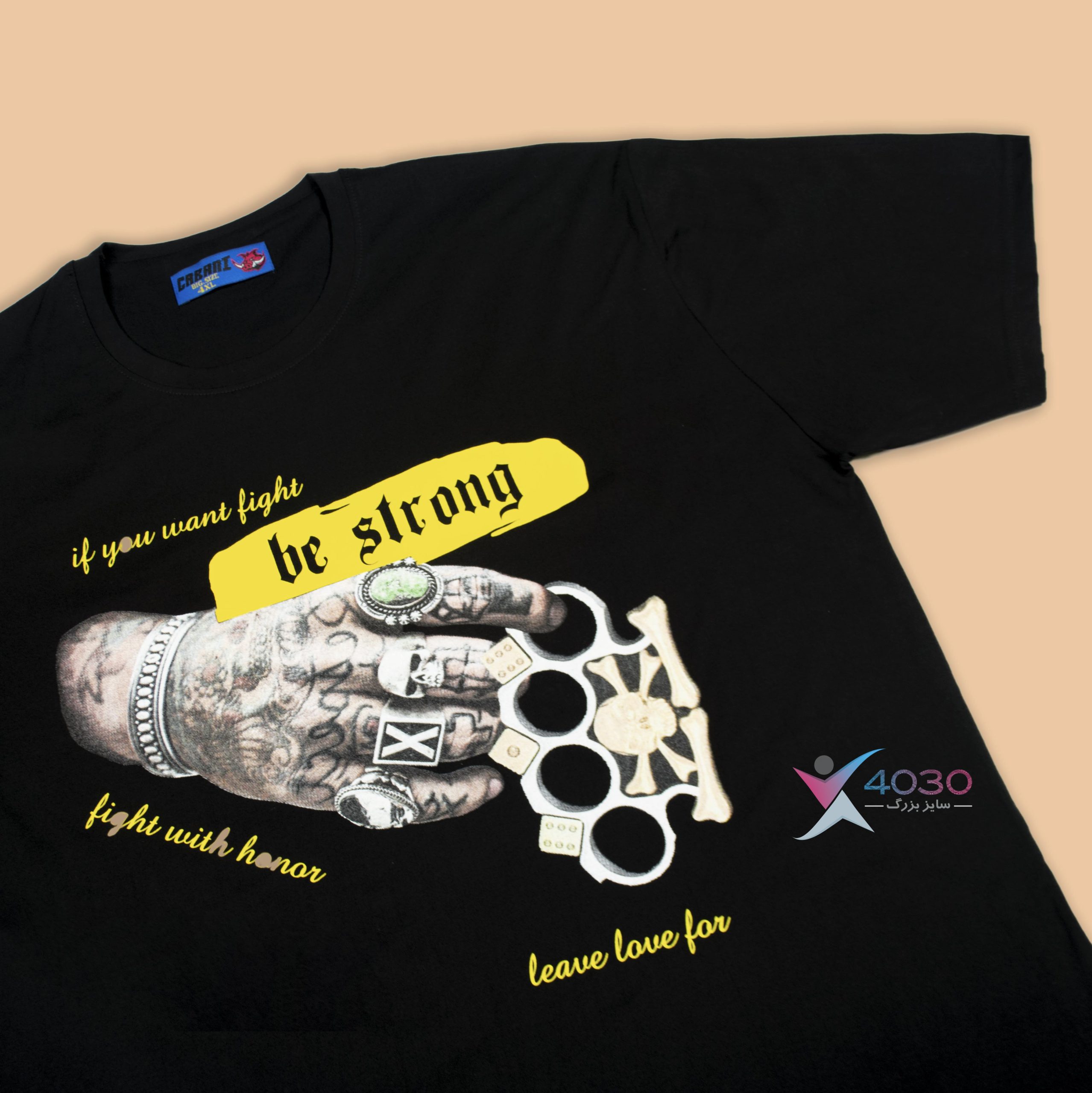 تیشرت سایز بزرگ مردانه ( 602 ) - Image 3