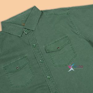 پیراهن کتان سایز بزرگ مردانه ( 2415 )