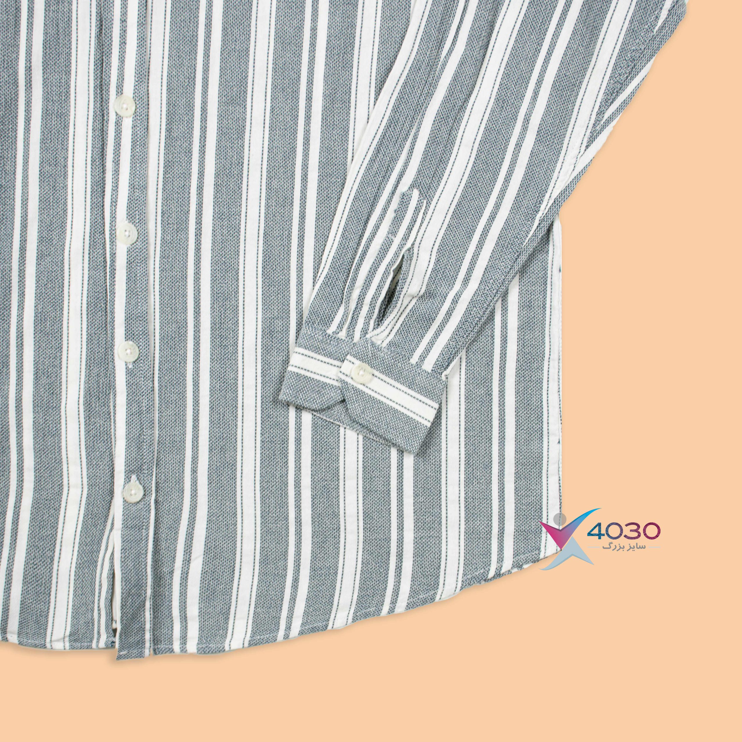 پیراهن کنفی سایز بزرگ ( 2420 ) - Image 3