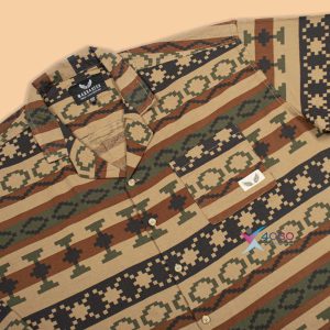 پیراهن کنفی سایز بزرگ ( 2442 )