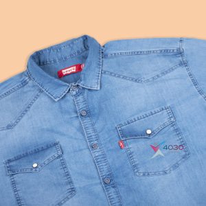 پیراهن جین اورجینال سایز بزرگ ( 2488 )