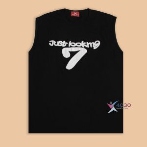ست تاپ و شلوارک Just looking سایز بزرگ ( 8009 )