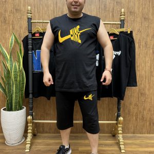 ست تاپ و شلوارک NIKE سایز بزرگ ( 8010 )