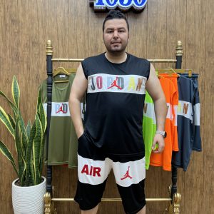 ست کاور و شلوارک JORDAN سایزبزرگ ( 8022 )