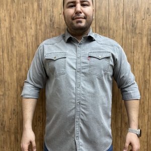 پیراهن کتان سایزبزرگ ( 2496 )