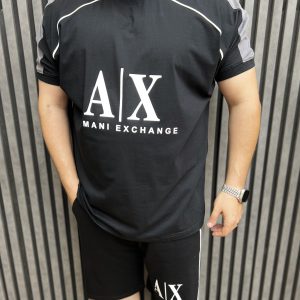 ست تیشرت و شلوارک AlX سایزبزرگ ( 8055 )