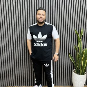 ست تیشرت و شلوار آدیداس Adidas اورجینال سایزبزرگ ( 8037 )