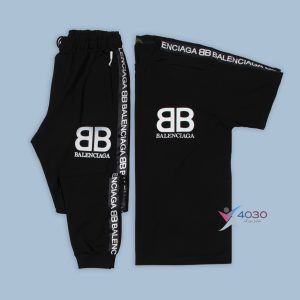 ست تیشرت و شلوار بالنسیاگا BALENCIAGA سایزبزرگ ( 8101 )