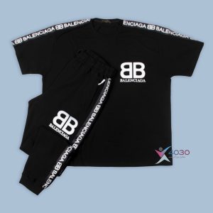 ست تیشرت و شلوار بالنسیاگا BALENCIAGA سایزبزرگ ( 8101 )