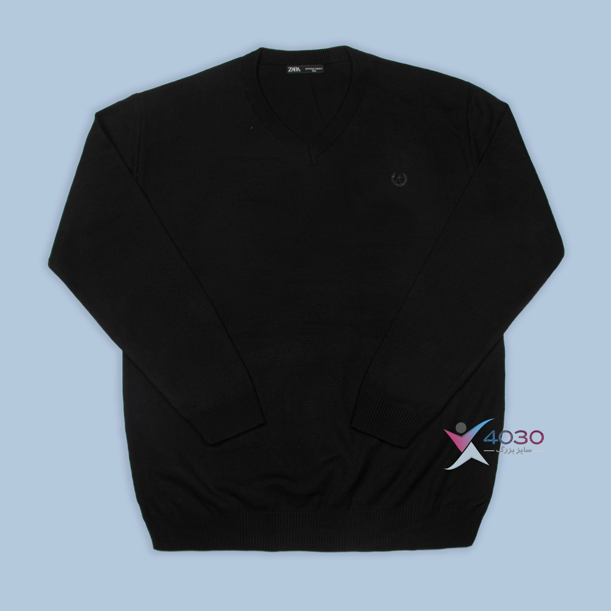 بلوز بافت یقه هفت سایزبزرگ ( 5258 ) - Image 16