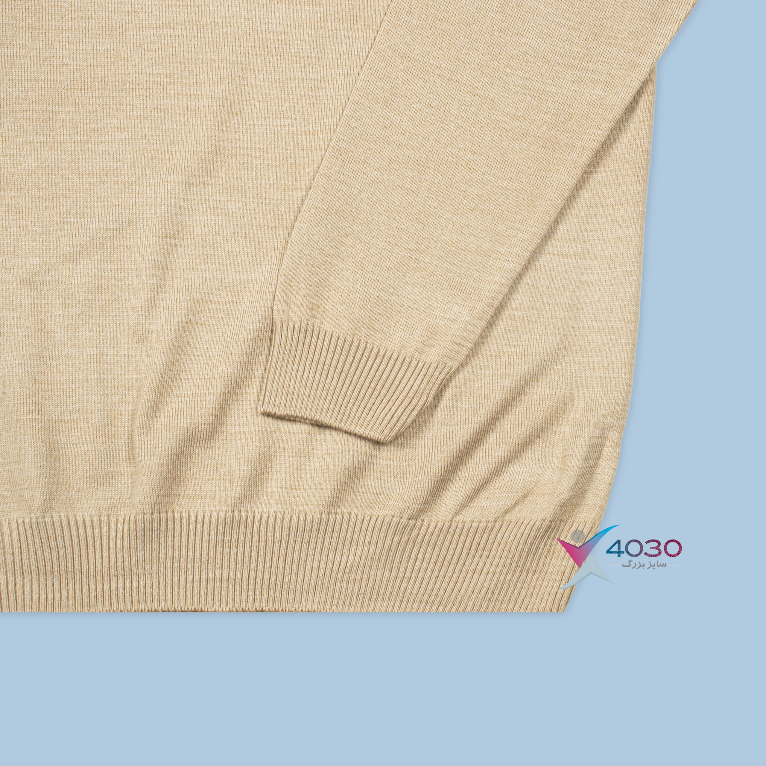 بلوز بافت یقه هفت سایزبزرگ ( 5258 ) - Image 11