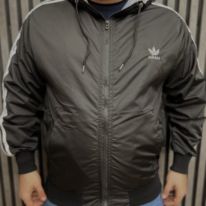 سویشرت بادگیر adidas سایزبزرگ ( 5006 )