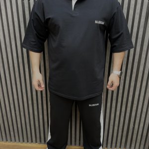 ست پولوشرت و شلوار BALENCIAGA اورجینال سایزبزرگ ( 8136 )