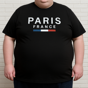 تیشرت PARIS سوپرسایز ( 359 )