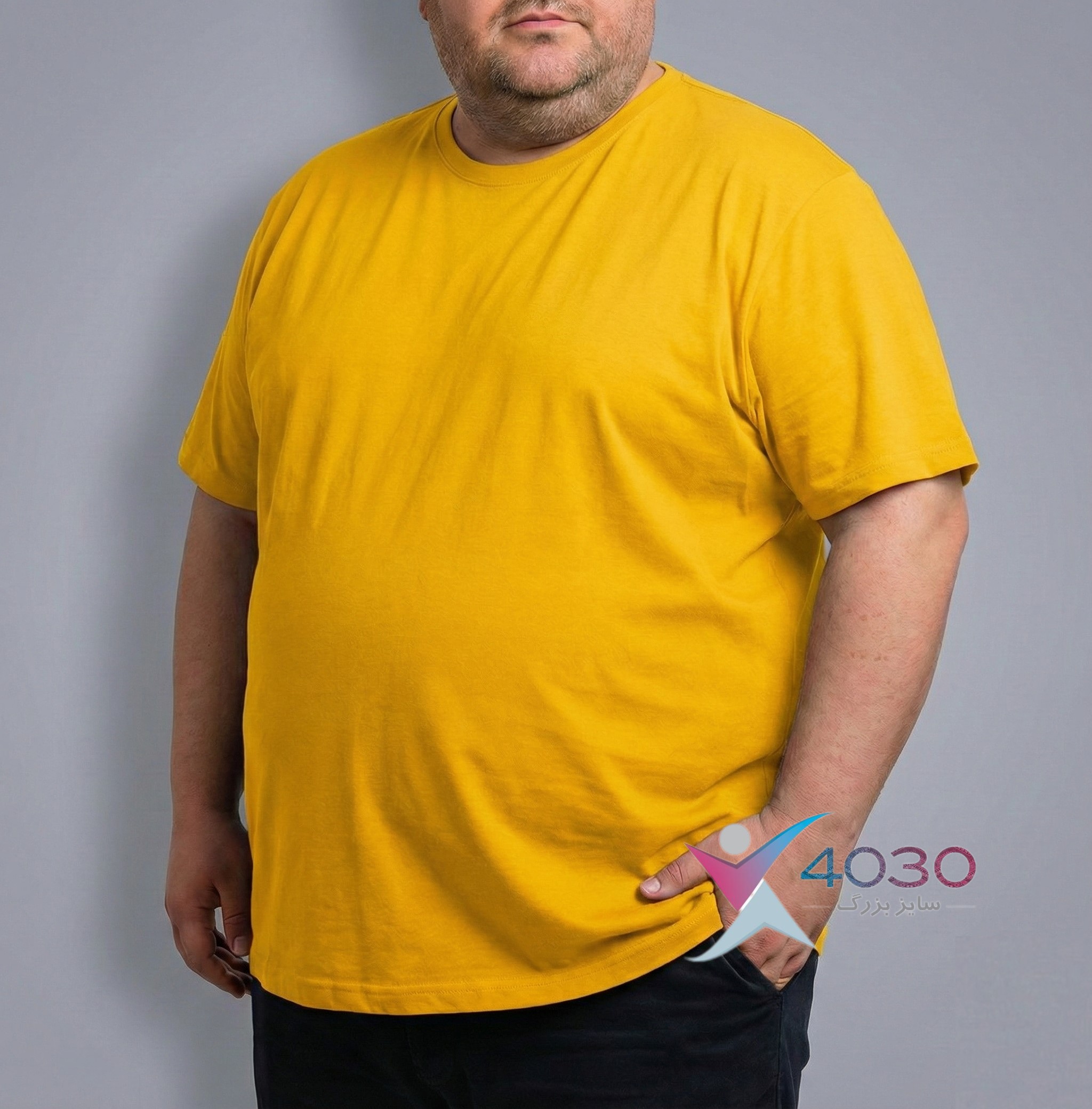 تیشرت بیسیک فوق سوپرسایز ( 697 ) - Image 3