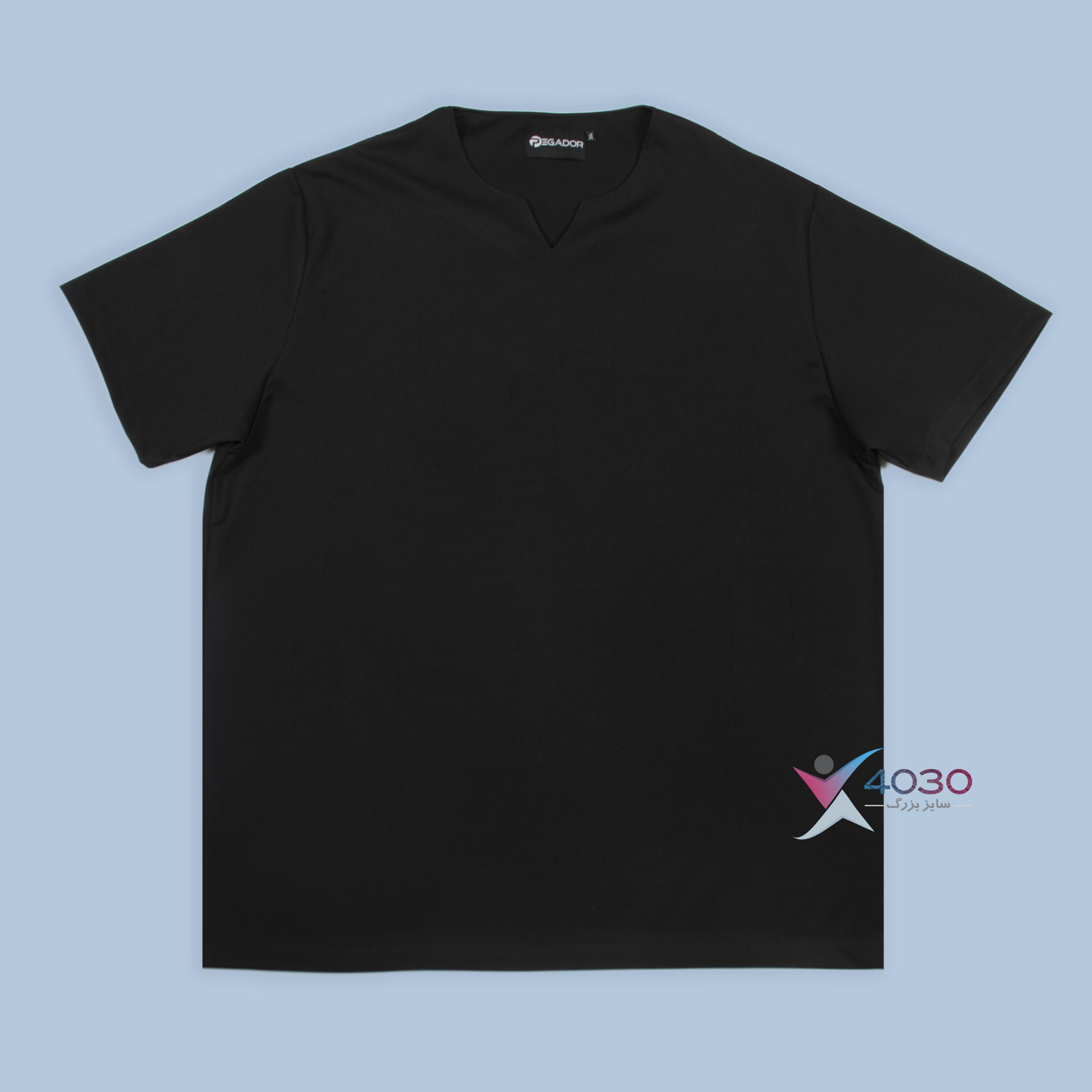 تیشرت یقه کوبایی سایزبزرگ ( 423 ) - Image 6