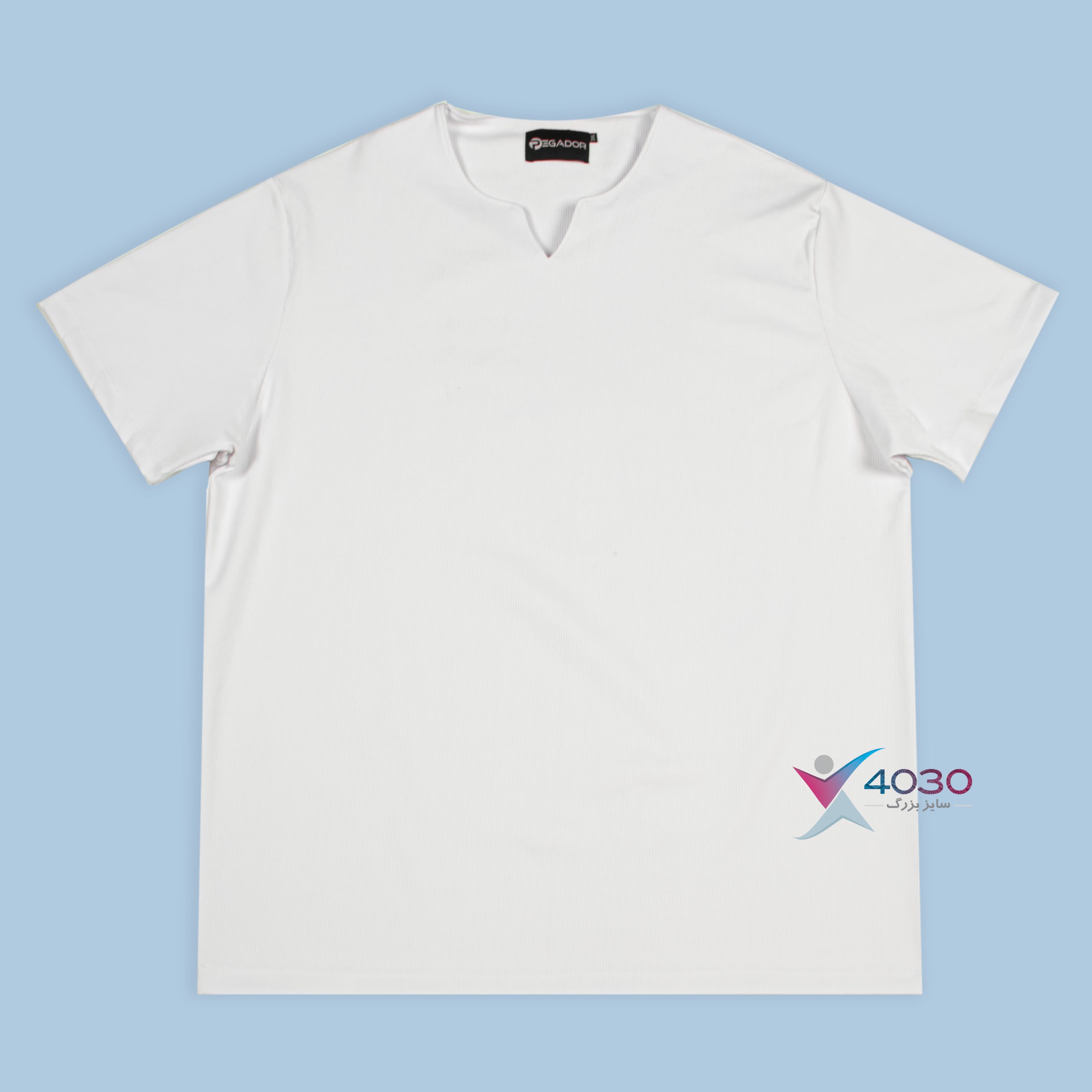 تیشرت یقه کوبایی سایزبزرگ ( 423 ) - Image 7