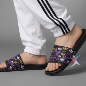 صندل Purple Adidas سایزبزرگ ( 7968 )