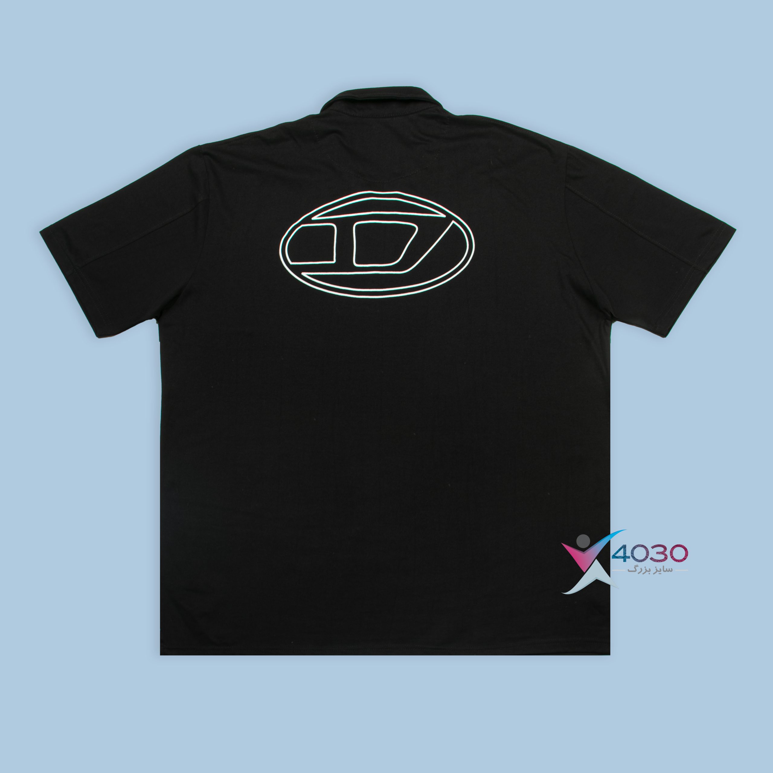 پولوشرت D پشت طرح دار اورجینال سایزبزرگ ( 441 ) - Image 2