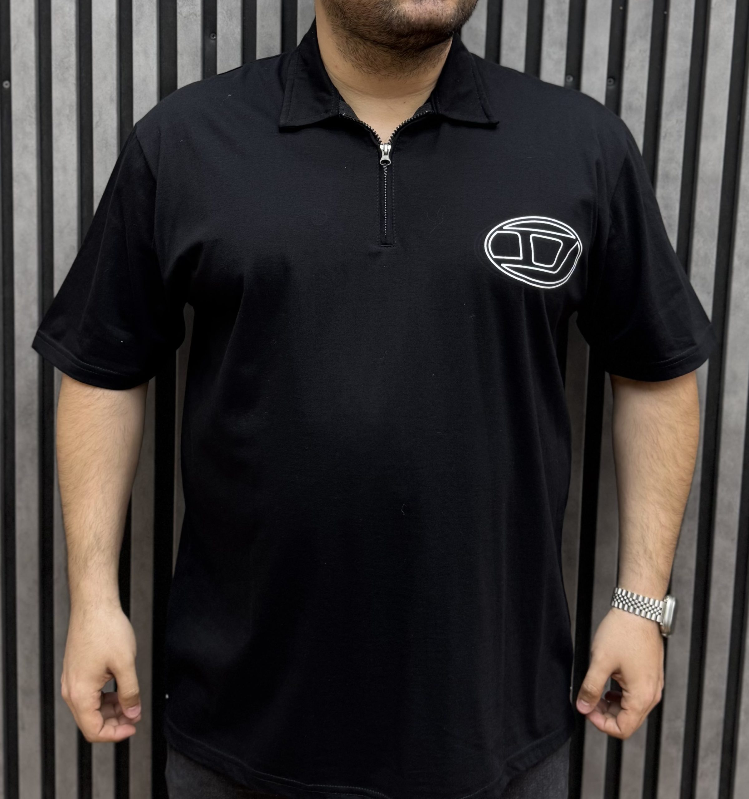 پولوشرت D پشت طرح دار اورجینال سایزبزرگ ( 441 )