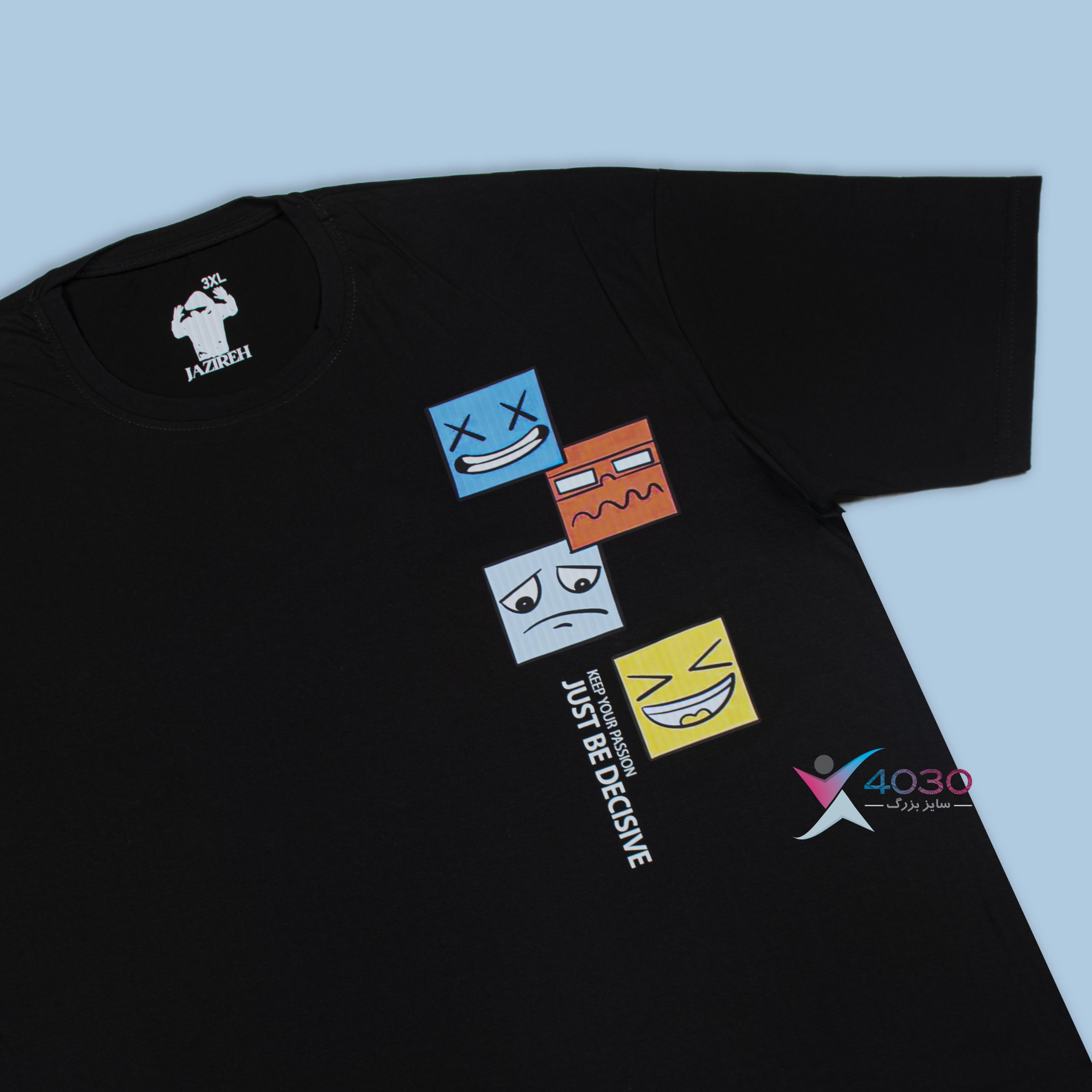 تیشرت Sticker سایزبزرگ ( 543 ) - Image 2