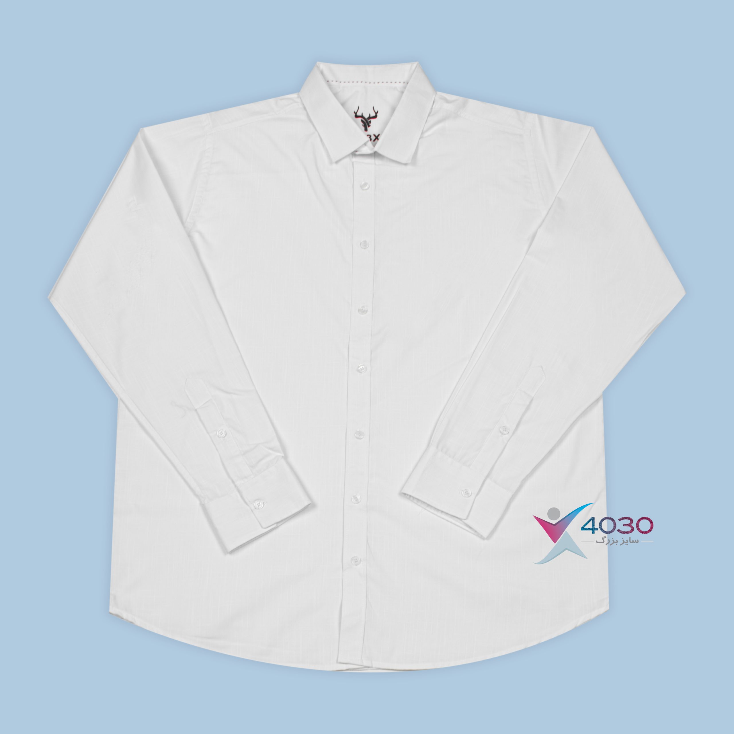 پیراهن Linen بیسیک سایزبزرگ ( 2723 ) - Image 15