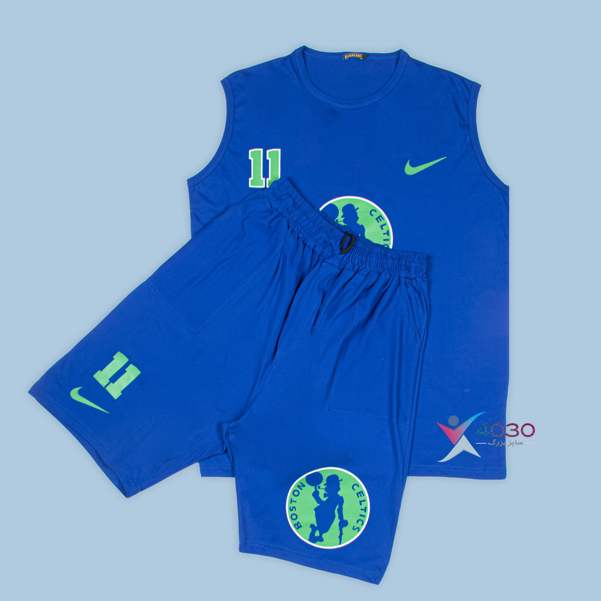 ست کاور و شلوارک NIKE 11 اورجینال سایزبزرگ ( 8257 )