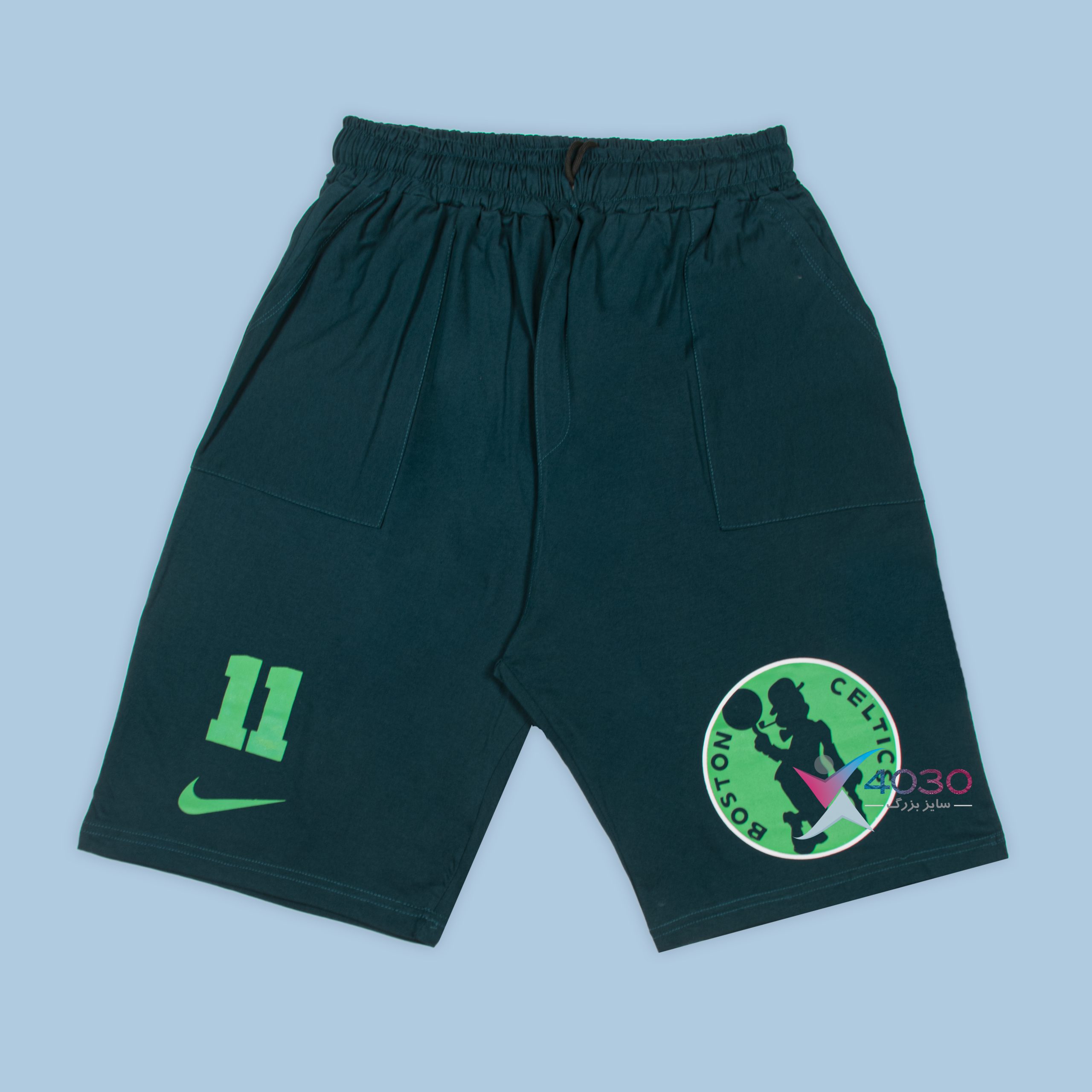 ست کاور و شلوارک NIKE 11 اورجینال سایزبزرگ ( 8256 ) - Image 4