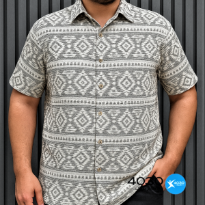 پیراهن کنفی آستین کوتاه اورجینال سایزبزرگ ( 2706 )