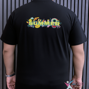 تیشرت SUMMER پشت طرح دار سایزبزرگ ( 655 )