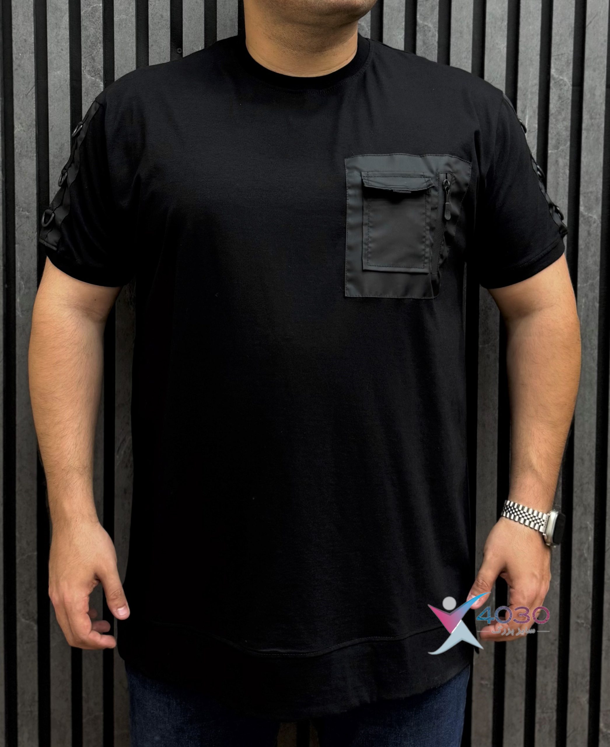 تیشرت Single pocket سایزبزرگ ( 662 ) - Image 2