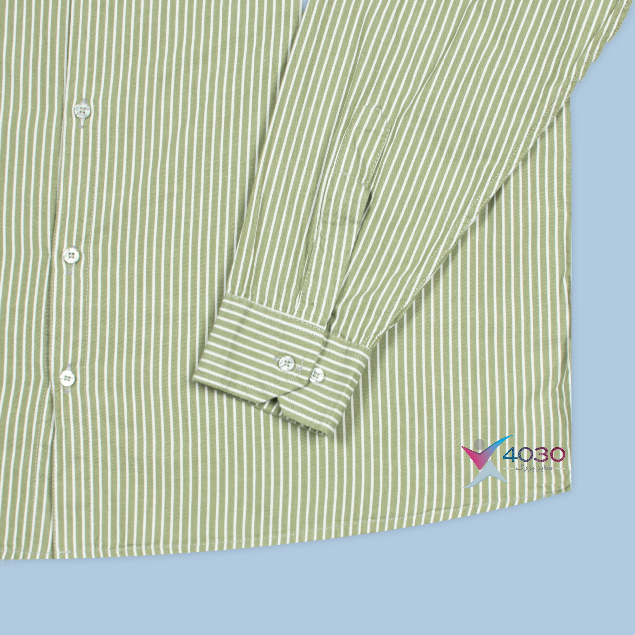 پیراهن راه راه Bonetti سایزبزرگ ( 2729 ) - Image 10