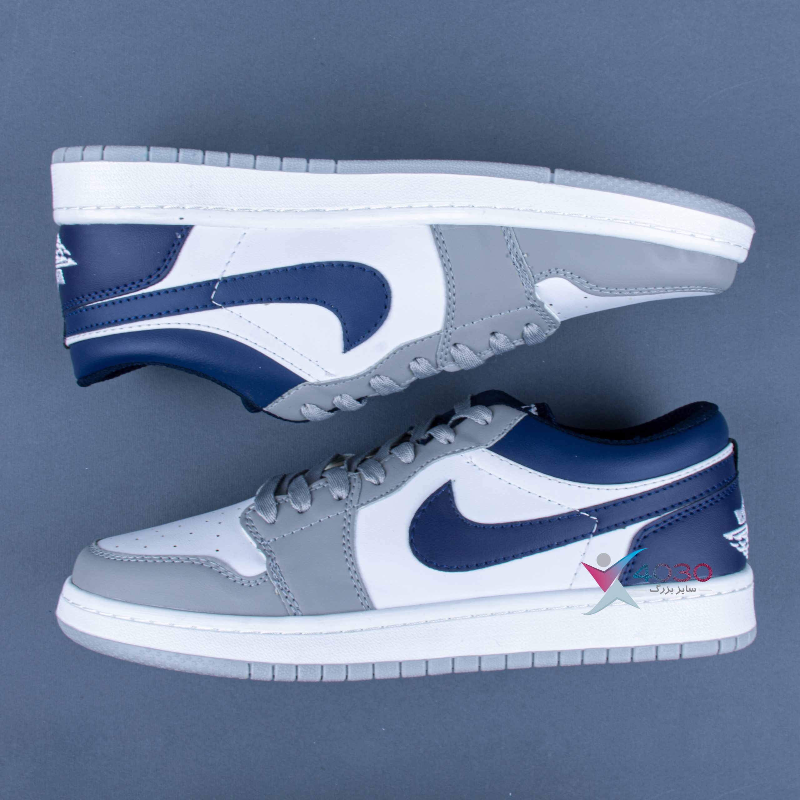 کتونی NIKE JORDAN 1 نایک جردن بزرگپا ( 7106 ) - Image 25