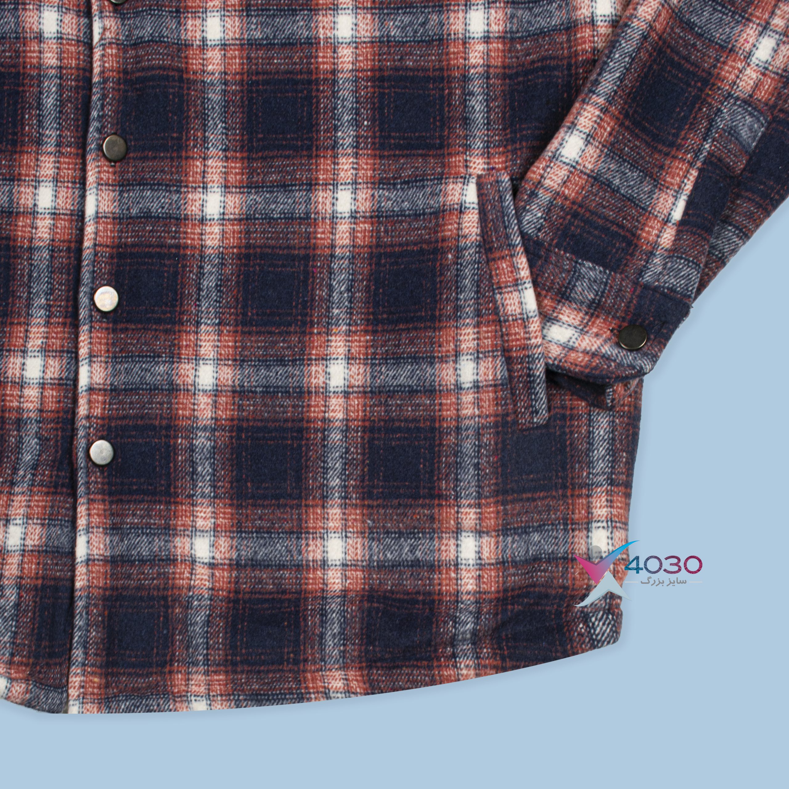 سویشرت کاپشنی ZARA سایزبزرگ ( 5282 ) - Image 6