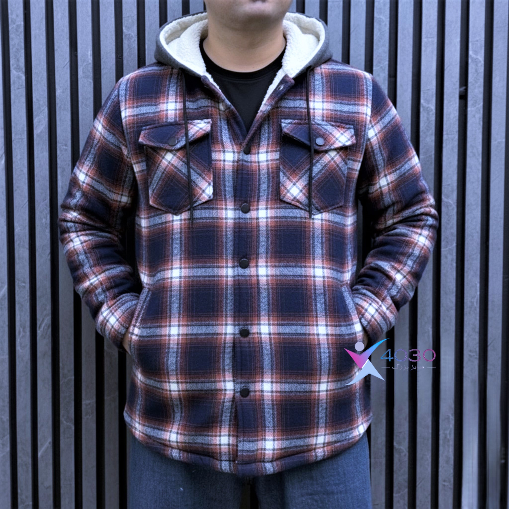 سویشرت کاپشنی ZARA سایزبزرگ ( 5282 ) - Image 2