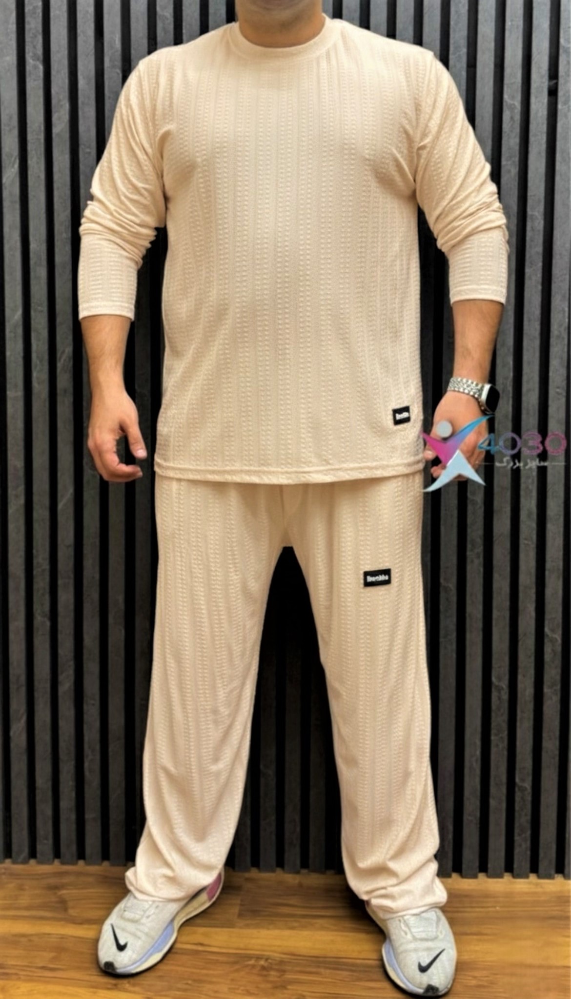 ست بلوز و شلوار Bershka سایزبزرگ ( 8277 ) - Image 2