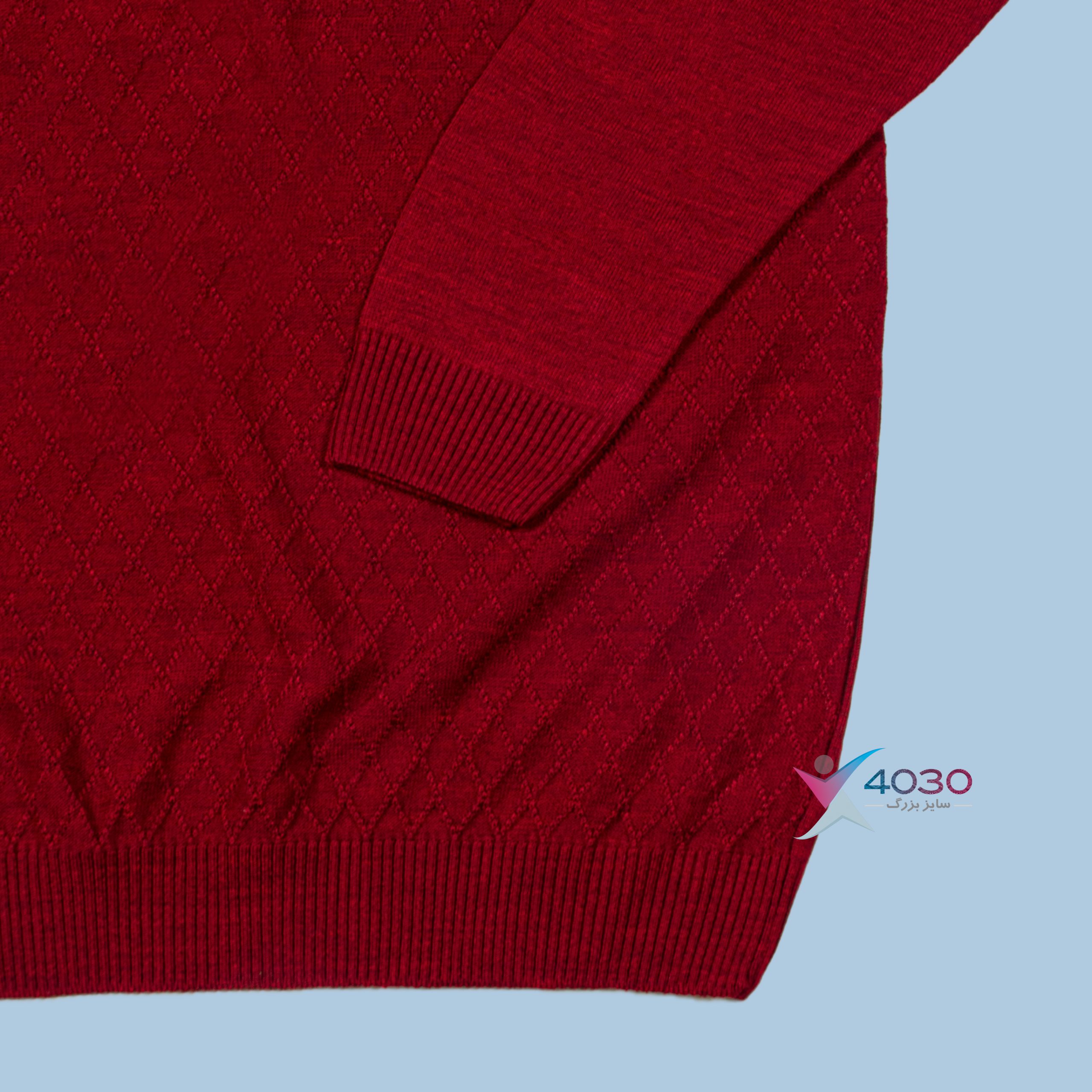 بلوز بافت نیم زیپ ZARA سایزبزرگ ( 5296 ) - Image 11