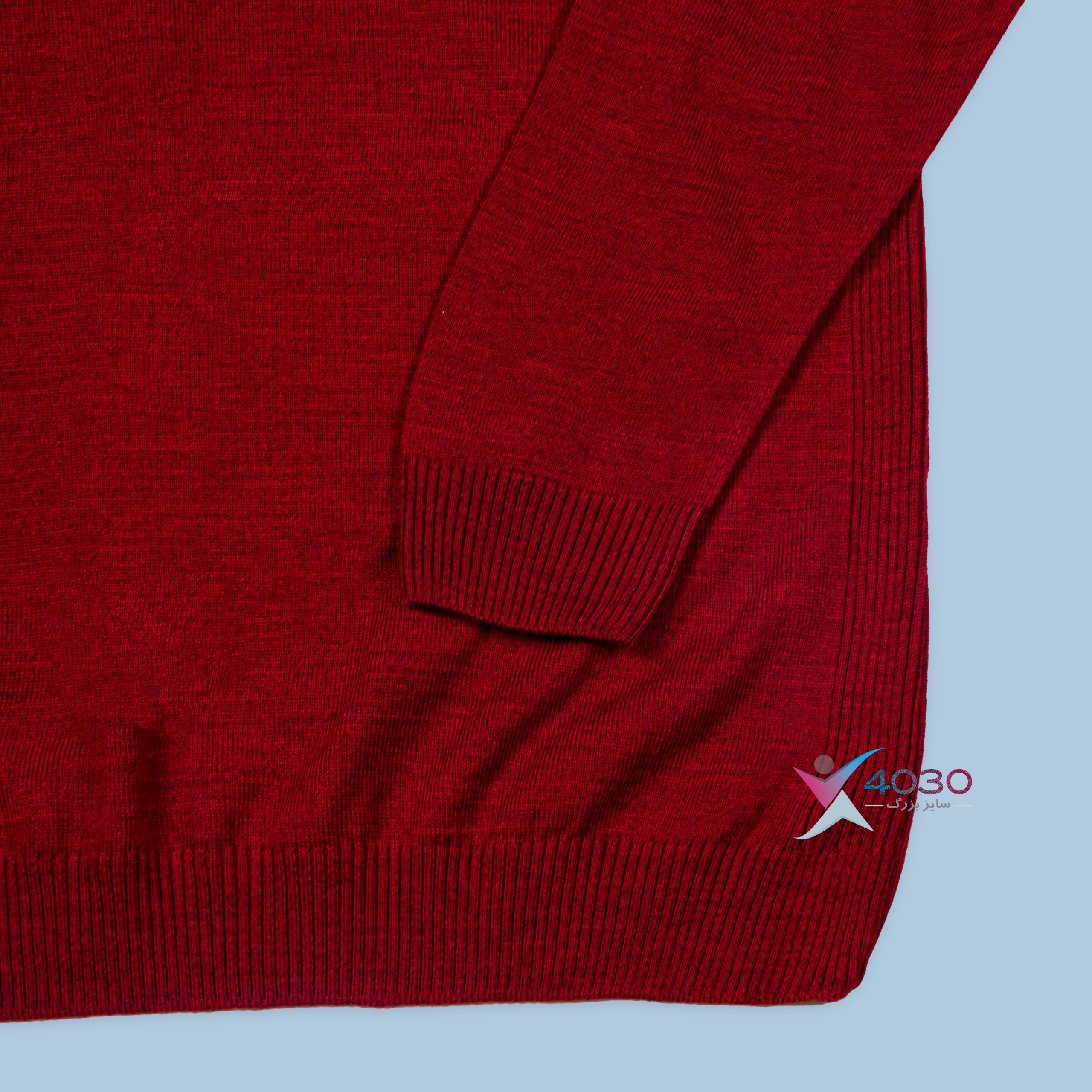 بلوز بافت یقه اسکی WHEAT سایزبزرگ ( 5295 ) - Image 11