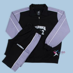 ست بلوز نیم زیپ و شلوار 1962 اورجینال سایزبزرگ ( 8284 )