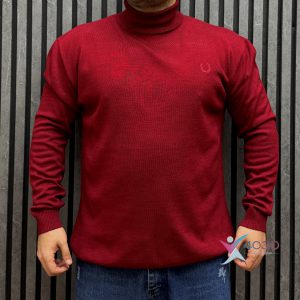 بلوز بافت یقه اسکی WHEAT سایزبزرگ ( 5295 )