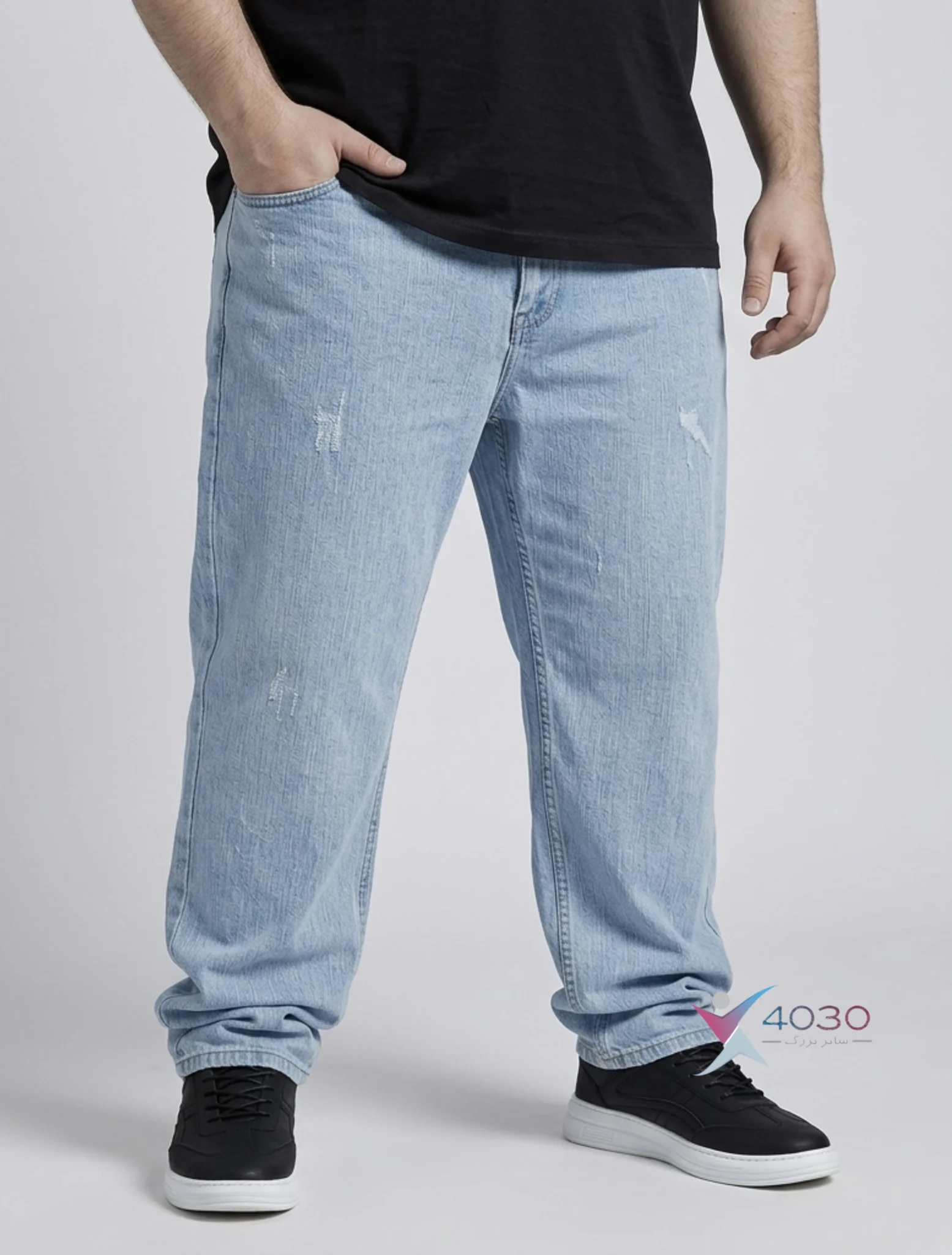 شلوار جین GIANT_JEAN سایز بزرگ مردانه ( 4517 ) - Image 12