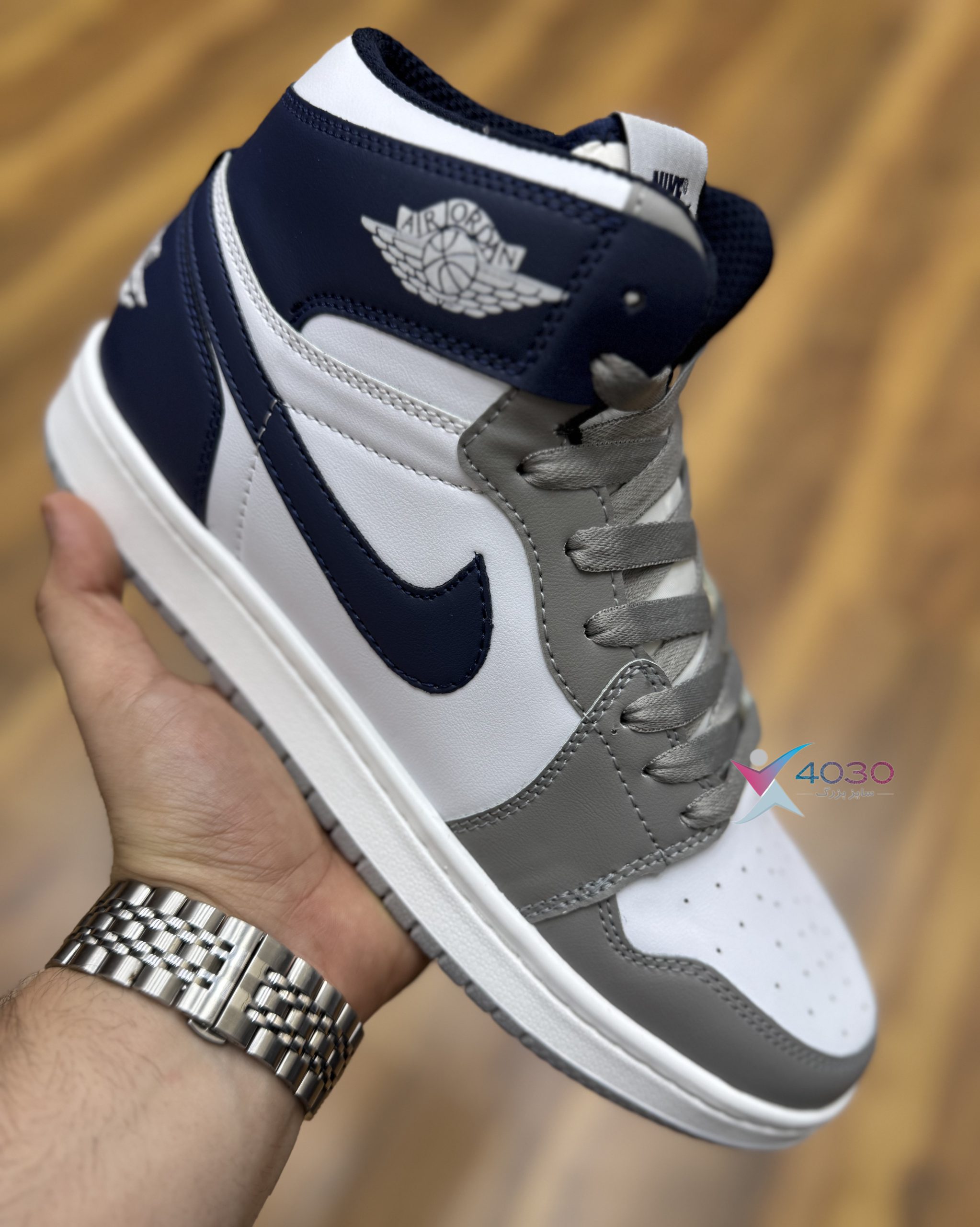 کتونی NIKE JORDAN 1 نایک جردن ساق دار بزرگپا ( 7089 ) - Image 4